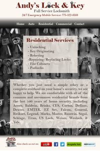 Keys on Keys Version - Mobile Residential page