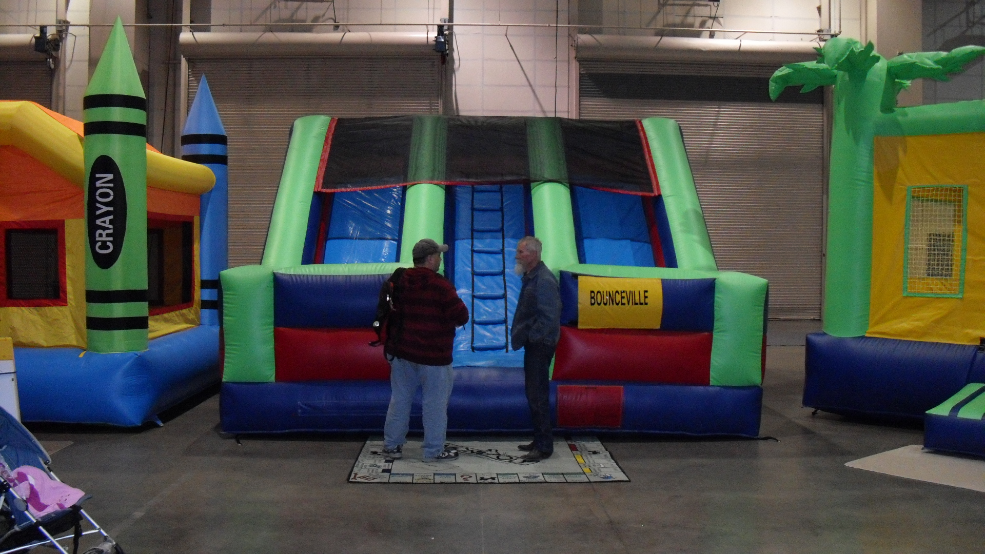 picture of inflatable slide