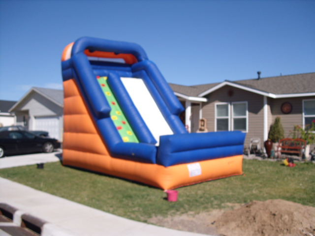 picture of inflatable slide