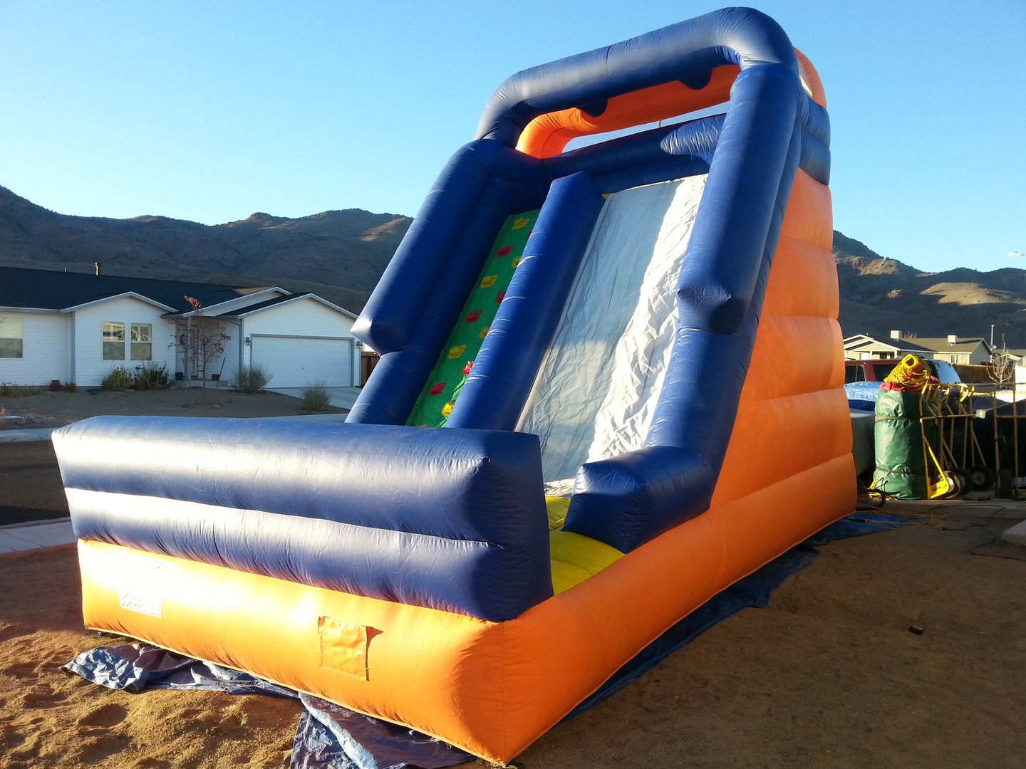 picture of inflatable slide