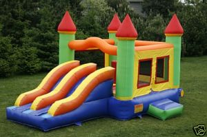 picture of inflatable slide