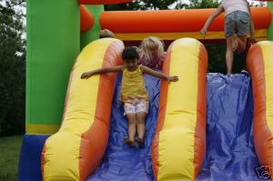 picture of inflatable slide