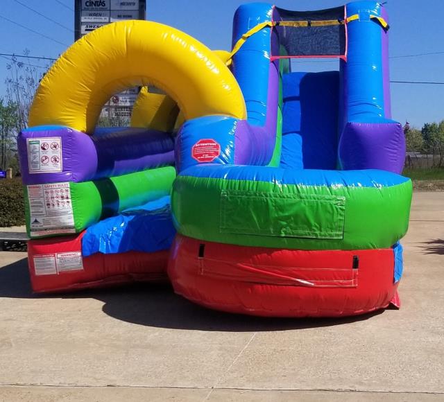 picture of inflatable slide