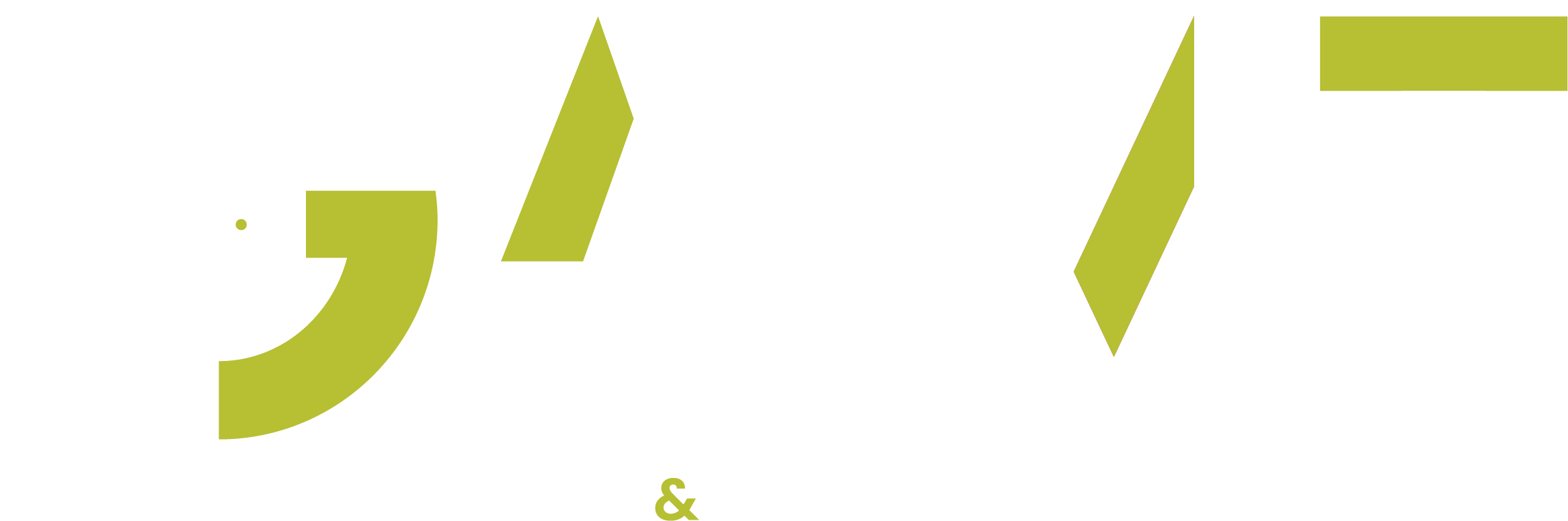 White and green GAMT logo