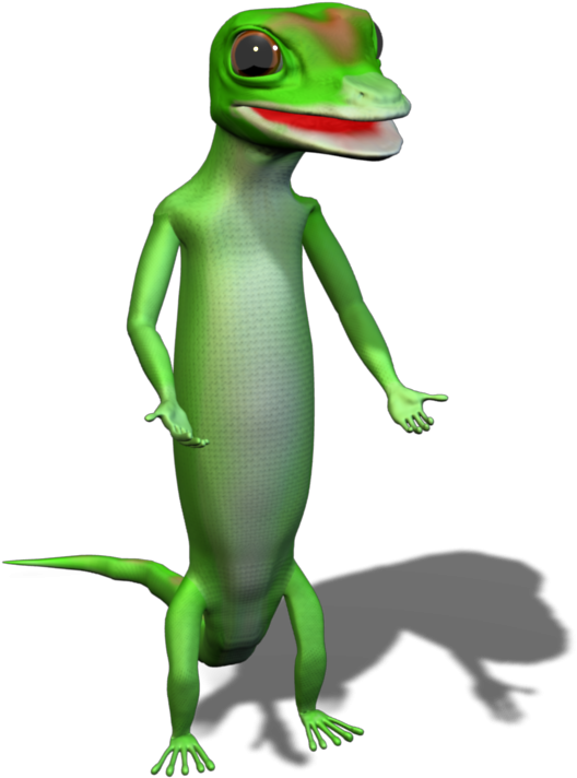 gecko standing