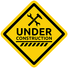 Construction sign.