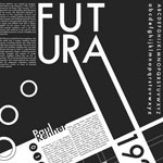 Futura typography poster