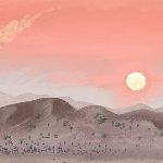 calm desert