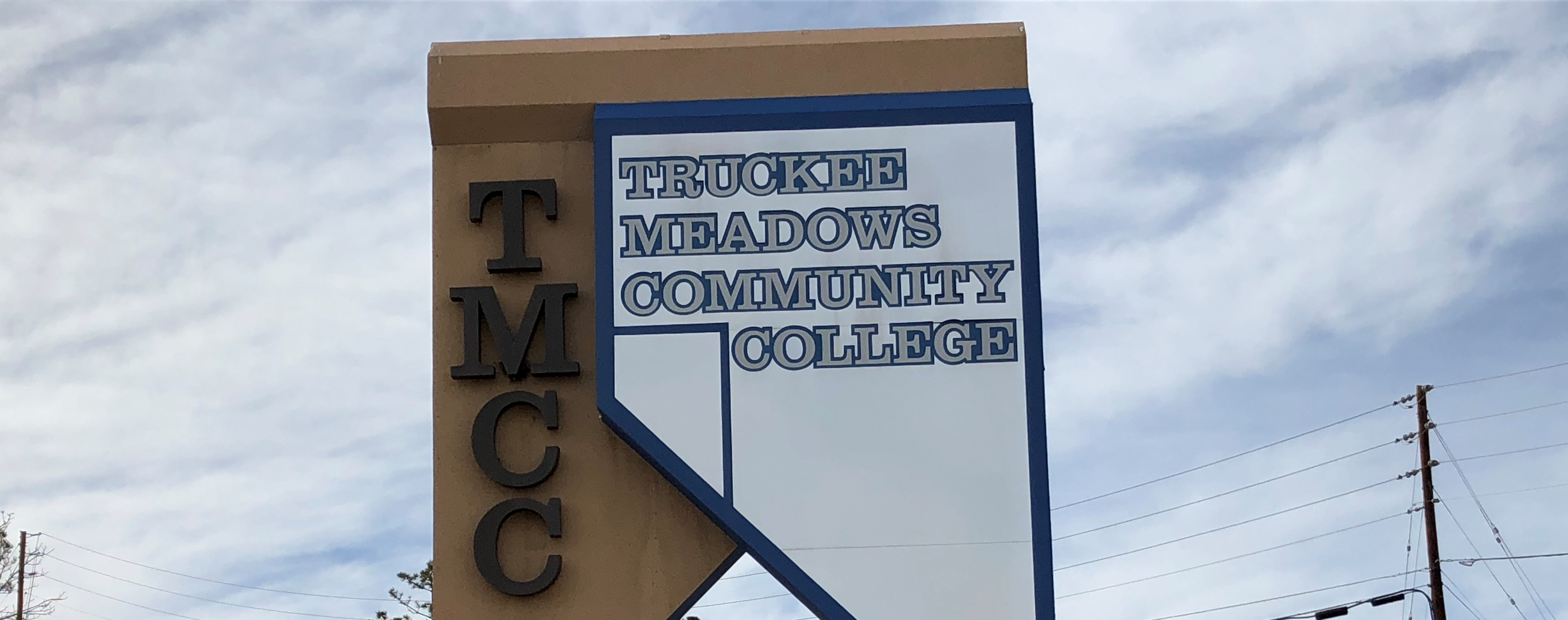 photo of TMCC sign