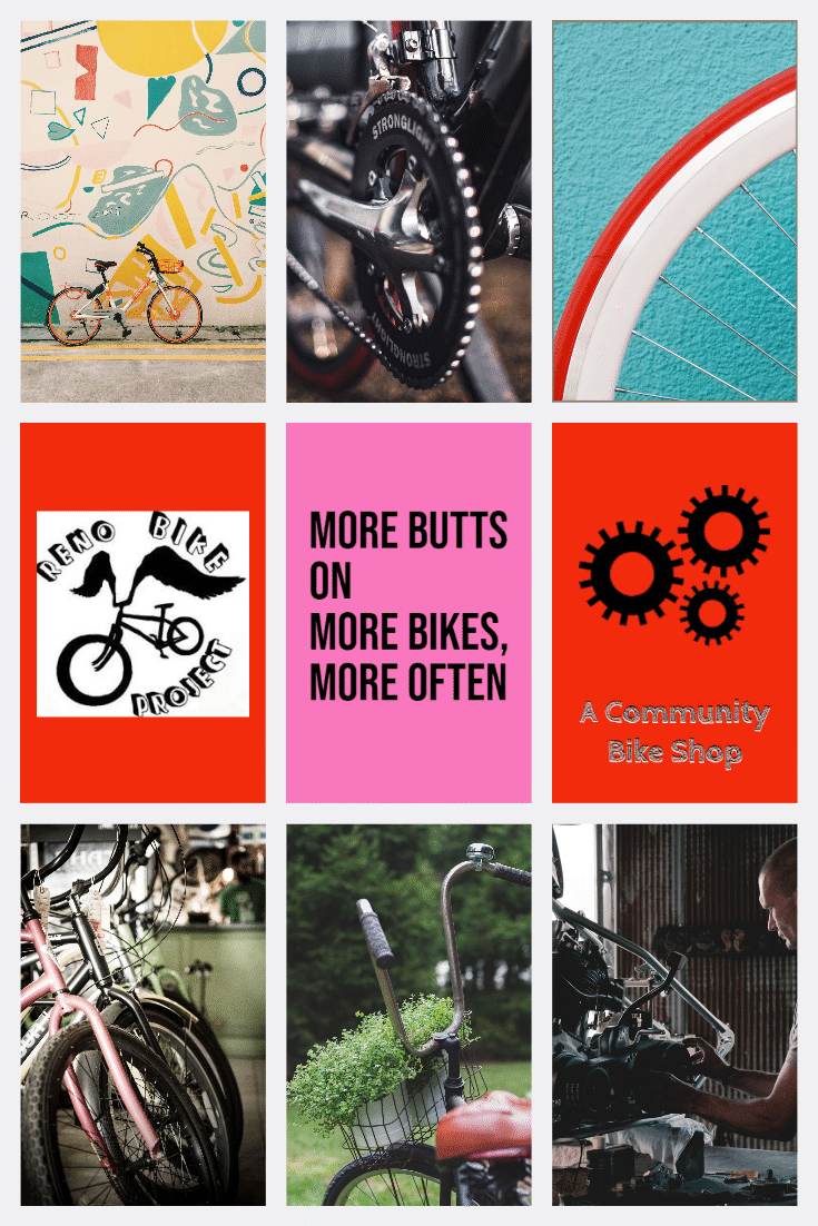 Mood Board for the Reno Bike Project Video Advertisement is shown.