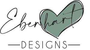 a heart logo for Eberharhart designs