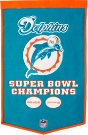 NFL Dynasty Banners'