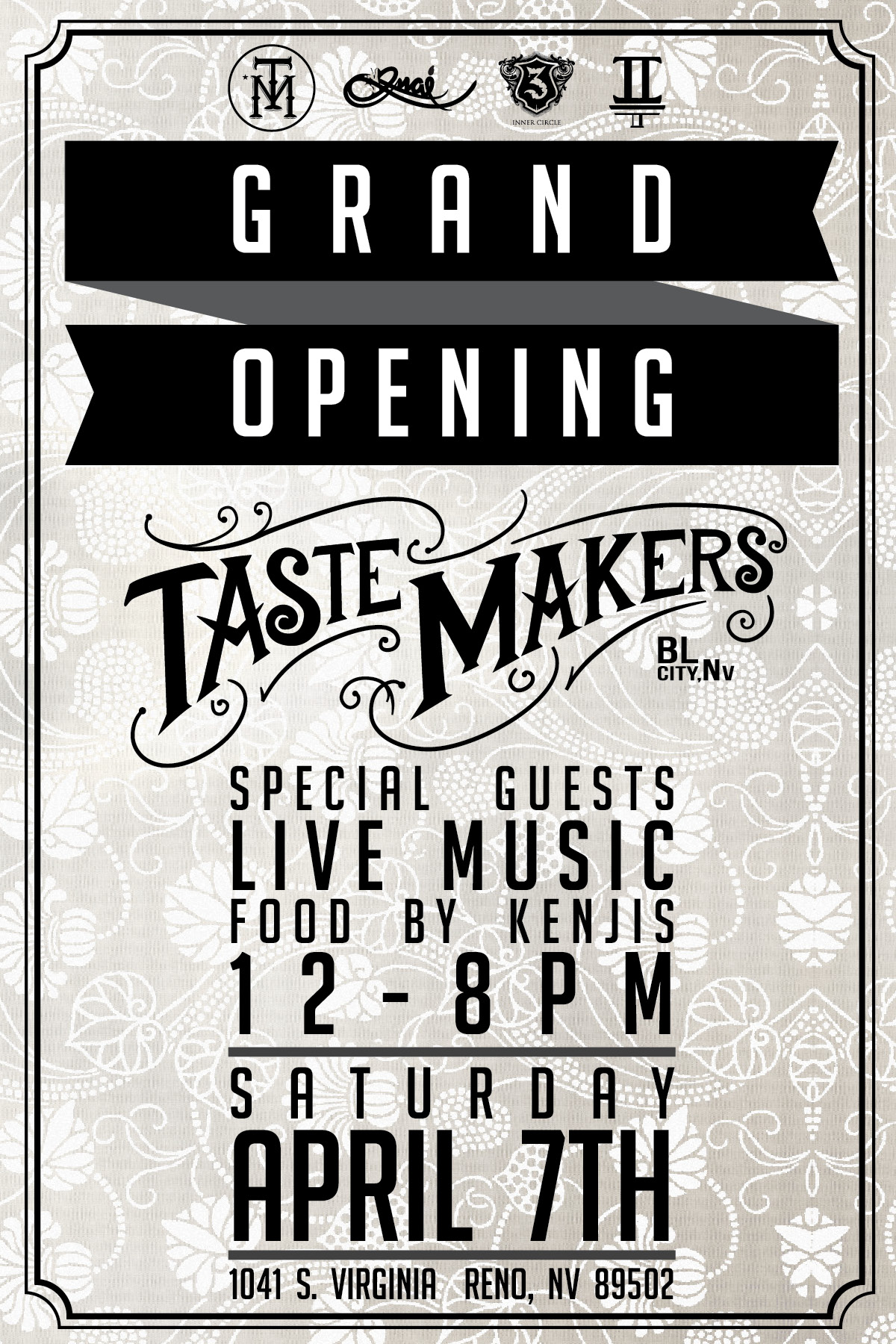 TasteMakers Grand Opening Flyer