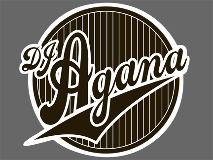 DJ Agana Sticker